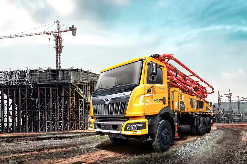 Mahindra Blazo X 28 Boom Pump